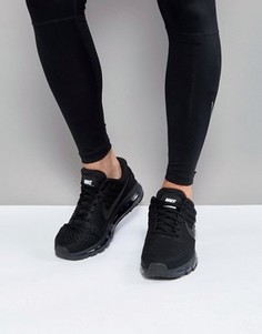 Черные кроссовки Nike Running Air Max 2017 849559-004 - Черный