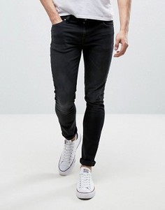 Черные джинсы скинни Nudie Jeans Co Lin Jean - Черный