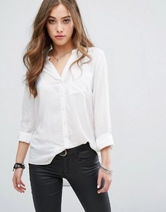 Блузка на пуговицах спереди Vero Moda - Белый