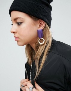 Броские серьги ASOS - Золотой