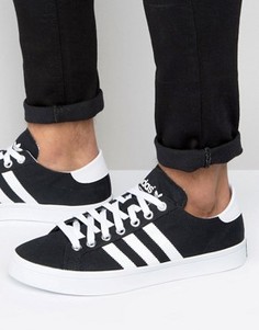 Черные кроссовки adidas Originals Court Vantage - Черный