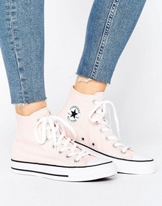 Высокие кроссовки с вафельной фактурой Converse Chuck Taylor All Star - Мульти