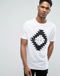 Футболка с ацтекским принтом ASOS - Белый