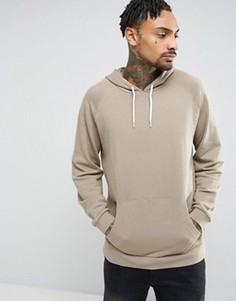 Бежевое oversize-худи ASOS - Бежевый