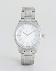 Серебристые часы Armani Exchange Nicolette - Серебряный