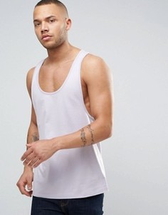 Фиолетовая майка-борцовка ASOS - Фиолетовый