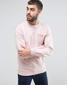 Розовый свитер с карманом Blend - Розовый
