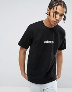 Футболка с логотипом Stussy - Черный