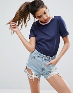 Футболка с окантовкой ASOS - Мульти