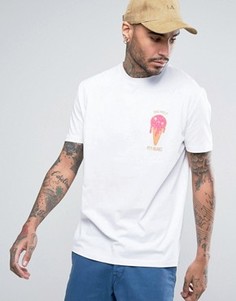Свободная футболка с принтом You Melt My Heart ASOS - Белый
