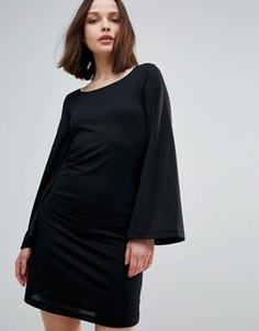 Платье с юбкой-клеш в стиле 70-х Only Pikaz - Синий