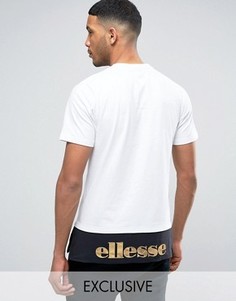 Футболка с логотипом Ellesse - Белый
