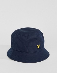 Темно-синяя панама Lyle &amp; Scott - Темно-синий