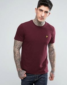 Футболка с круглым вырезом Lyle &amp; Scott - Красный