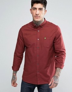 Оксфордская рубашка Lyle &amp; Scott - Красный