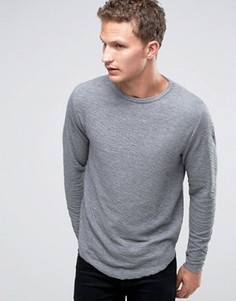 Лонгслив Selected Homme - Серый