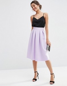 Юбка миди для выпускного ASOS - Фиолетовый