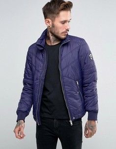 Стеганая куртка Diesel W-Generic - Темно-синий