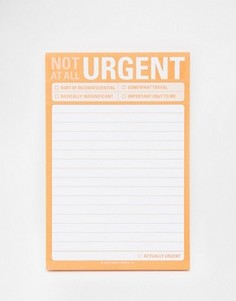 Блокнот с надписью Not Urgent - Мульти Gifts