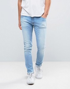 Джинсы скинни Nudie Jeans Co Lin Fresh Breeze - Синий