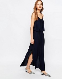 Платье макси Only - Темно-синий