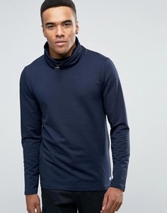 Свитшот с высоким воротом Jack &amp; Jones - Темно-синий
