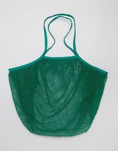 Сумка-шоппер из веревки ASOS BEACH - Зеленый