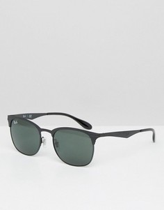 Солнцезащитные очки-клабмастеры Ray-Ban 0RB3538 - Черный