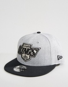 Бейсболка New Era 9Fifty LA Kings - Серый