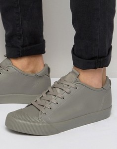 Серые кроссовки на шнуровке ASOS - Серый