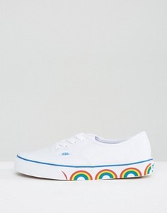 Кроссовки с разноцветной подошвой Vans Authentic - Мульти