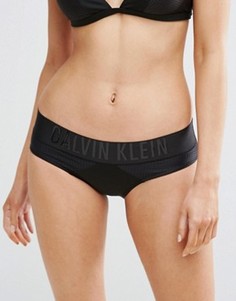 Сетчатые трусы-хипстеры Calvin Klein - Черный