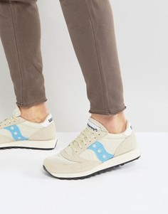 Бежевые кроссовки Saucony Jazz Original Vintage S70321-11 - Бежевый