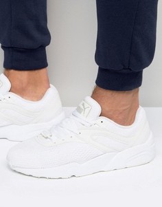 Белые сетчатые кроссовки Puma R698 36114804 - Белый