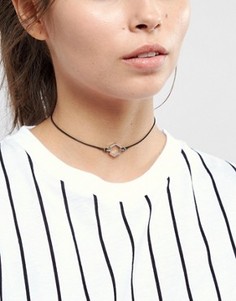 Ожерелье-чокер ASOS - Серебряный