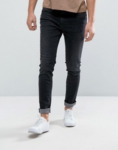 Черные зауженные джинсы Casual Friday - Черный