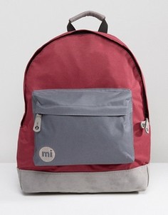 Классический рюкзак с серой отделкой Mi-Pac - Красный