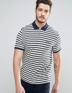 Поло классического кроя в полоску Ben Sherman - Темно-синий