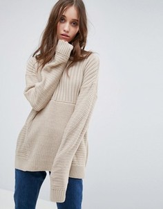 Джемпер крупной вязки ASOS Ultimate - Розовый