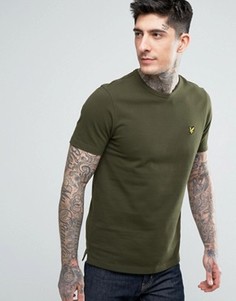 Футболка из пике Lyle &amp; Scott - Зеленый