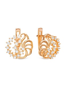 Ювелирные серьги Серебро России