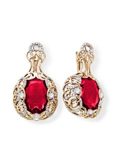 Ювелирные серьги Серебро России