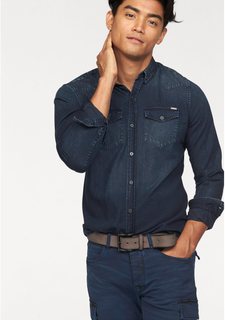 Джинсовая рубашка