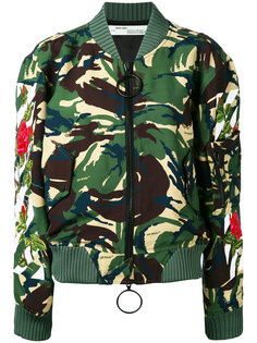 камуфляжная куртка бомбер Off-White