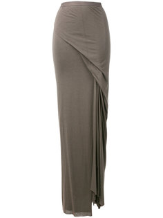 silky wrap skirt  Rick Owens Lilies