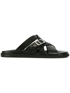 cross strap sandals  Dior Homme