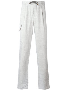брюки на шнурке Brunello Cucinelli