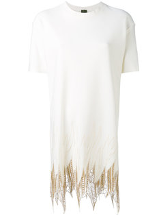 embroidered hem T-shirt  Mr &amp; Mrs Italy