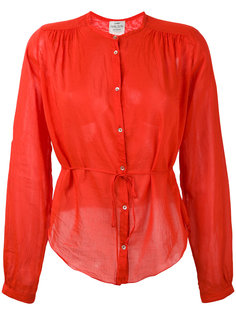 long sleeved sheer shirt Forte Forte