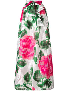 floral maxi skirt  Tory Burch